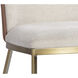 Marie Belfast Oatmeal / Bravo Cognac Dining Chair, Set Of 2